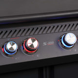 SANTOS S-418 Pro All Black Matt | Seiten- & Heckbrenner
