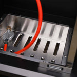 SANTOS S-418 Pro Edelstahl I Seiten- & Heckbrenner