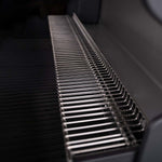 SANTOS Gasgrill S-318 | Seiten- & Heckbrenner | All Black inkl. Drehspieß | Rostheber & Silikonablage