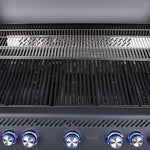 SANTOS S-518 Pro All Black Matt | Seiten- & Heckbrenner | inkl. Drehspieß