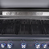 SANTOS S-518 Pro All Black Matt | Seiten- & Heckbrenner | inkl. Drehspieß