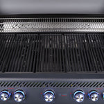 SANTOS S-518 Pro All Black Matt | Seiten- & Heckbrenner | inkl. Drehspieß