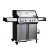 SANTOS S-418 Pro TST | Seiten- & Heckbrenner + SANTOS XXL Plancha