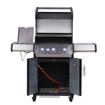 SANTOS S-318 Pro | Seiten- & Heckbrenner | Edelstahl