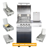 ALLGRILL Chef S Gasgrill  - 2 Brenner