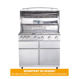ALLGRILL Chef XL Gasgrill  6 Brenner