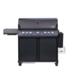 Santos S-518 PRO All Black inkl. SANTOS XXL Plancha & Drehspieß