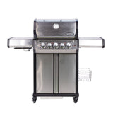 SANTOS S-318 Pro | Seiten- & Heckbrenner | Edelstahl