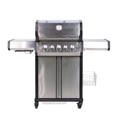 SANTOS S-318 Pro | Seiten- & Heckbrenner | Edelstahl