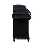 Santos S-518 PRO All Black inkl. SANTOS XXL Plancha & Drehspieß