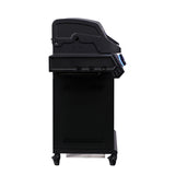 Santos S-518 PRO All Black inkl. SANTOS XXL Plancha & Drehspieß