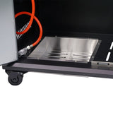 Santos S-518 PRO All Black inkl. SANTOS XXL Plancha & Drehspieß
