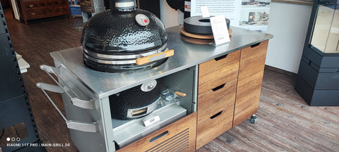 Monolith Outdoorküche Ausstellungsküche Kamado Space  - Kein Versand möglich!