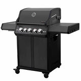 SANTOS Gasgrill S-318 Pro All Black Matt