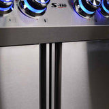 SANTOS S-418 Pro Edelstahl I Seiten- & Heckbrenner