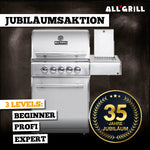 ALLGRILL Chef M Edelstahl Aktion 35 Jahre