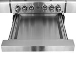 AllGrill Chef M schwarz mit Seitenteil & Fettschublade EM Angebot- 500€ sparen-