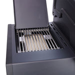 Santos S-518 PRO All Black inkl. SANTOS XXL Plancha & Drehspieß