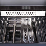 SANTOS S-418 Pro All Black Matt | Seiten- & Heckbrenner | inkl. Drehspieß & Abdeckhaube
