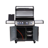 SANTOS S-401 Pro Edelstahl | Seitenkocher