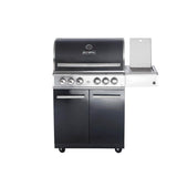 Chef L schwarz MODULAR-TOP-LINE-ALLGRILL -Grundmodell-