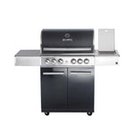 Chef L schwarz MODULAR-TOP-LINE-ALLGRILL -Grundmodell-