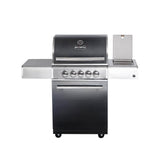 AllGrill Chef M schwarz mit Seitenteil & Fettschublade EM Angebot- 500€ sparen-