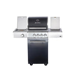 Chef S schwarz MODULAR-TOP-LINE-ALLGRILL -Grundmodell-