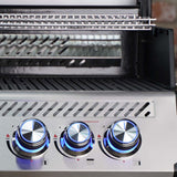 SANTOS Free S-410 PRO Einbaugrill | Heckbrenner | Edelstahl