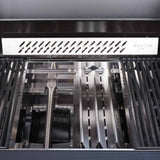 SANTOS Free S-410 PRO Einbaugrill | Heckbrenner | All Black