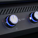 SANTOS Free S-510 PRO Einbaugrill | Heckbrenner | All Black