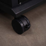 SANTOS S-418 Black mit Edelstahlrosten | inkl. Seiten- & Heckbrenner