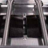 SANTOS S-418 Black mit Edelstahlrosten | inkl. Seiten- & Heckbrenner