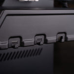 SANTOS S-418 Black mit Edelstahlrosten | inkl. Seiten- & Heckbrenner