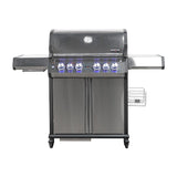 SANTOS S-418 Pro Edelstahl I Seiten- & Heckbrenner